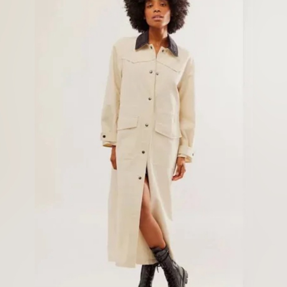 Free people duster jacket small nwot